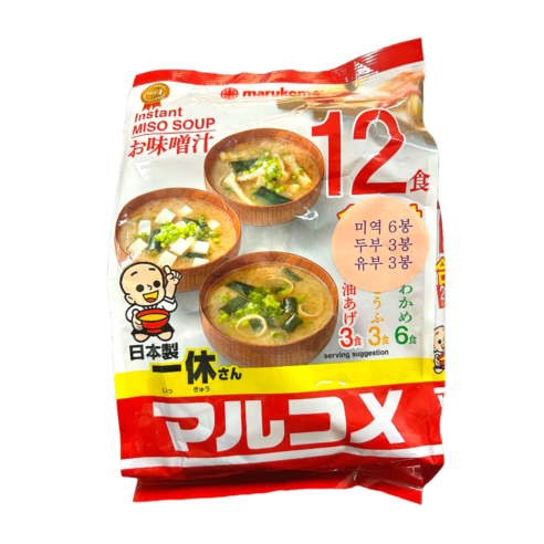 마루코메 잇큐상 즉석미소 12식