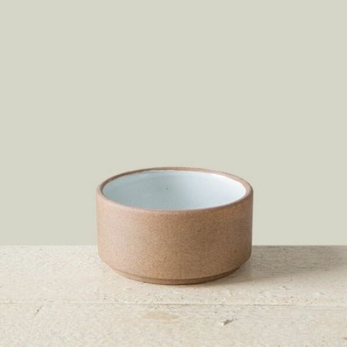 소박한 아름다움으로 식탁을 채우는 이천도자기 순수화 일자공기