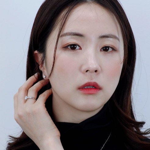[아델라주얼리]모이사나이트 엑설런트등급 GRA 서 제공 귀걸이 0.5캐럿 5부 데일리 다이아 셀리나