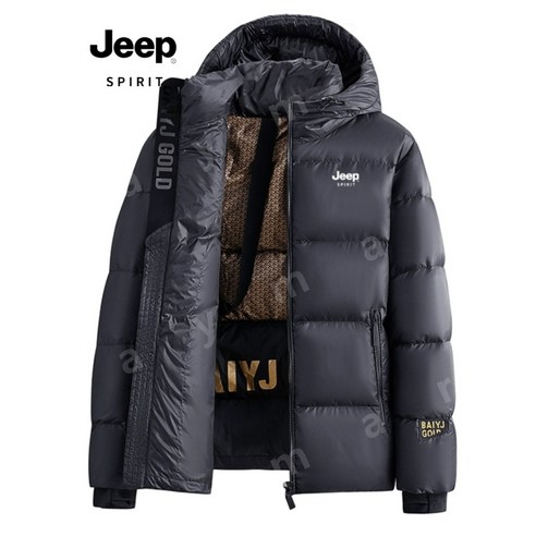 겨울을 따뜻하게 지키는 최고급 JEEP 구스 골드 시리즈 롱패딩