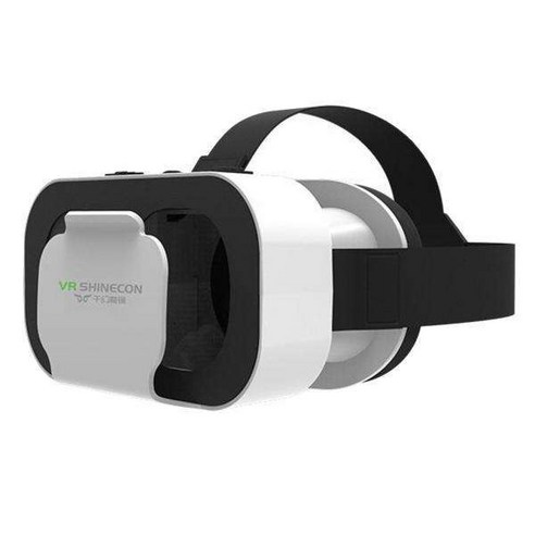 가상 현실 3D vr, 156x101x88mm, 화이트, ABS 플라스틱