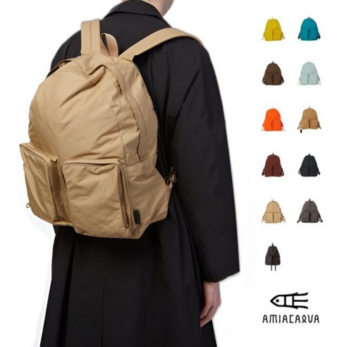 스타일을 완성하고 일상에 편리함을 더하는 아미아칼바 백팩 F006