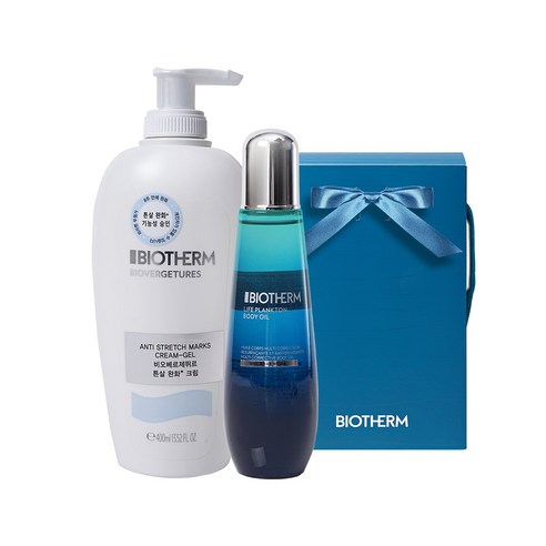 비오템 선물포장재 증정 비오베르제뛰르 튼살크림 400ml+바디오일 125ml 세트, 1개, free