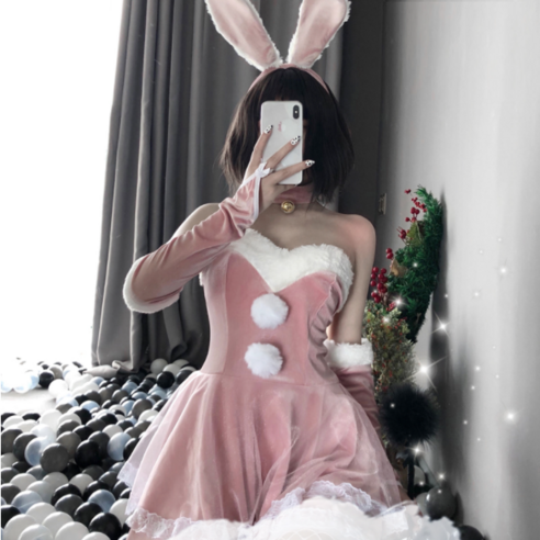 산타걸 코스프레 여성 산타복 여자 코스튬 섹시 분장 성인 연말 산타클로스옷 복장