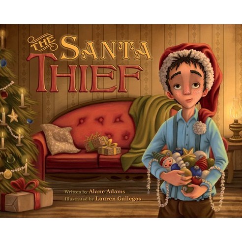 (영문도서) The Santa Thief Hardcover, Sparkpress, English, 9781940716862