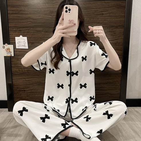 열대야 꿀잠 예약! 로제르 쓰리피스 파자마로 쾌적한 여름밤을!