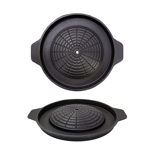 깊은 풍미를 담아내는 주물 불고기 불판 310mm