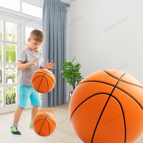 실내에서 편안하게 즐기는 ZEEKR 무소음 농구공