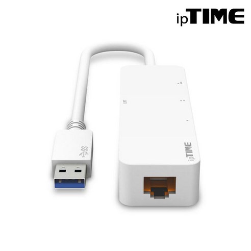 ipTIME U1003 지원속도:USB 3.0/USB확장단자:Type A/멀티컨버터: 1포트/멀티단자:이더넷(기가비트)