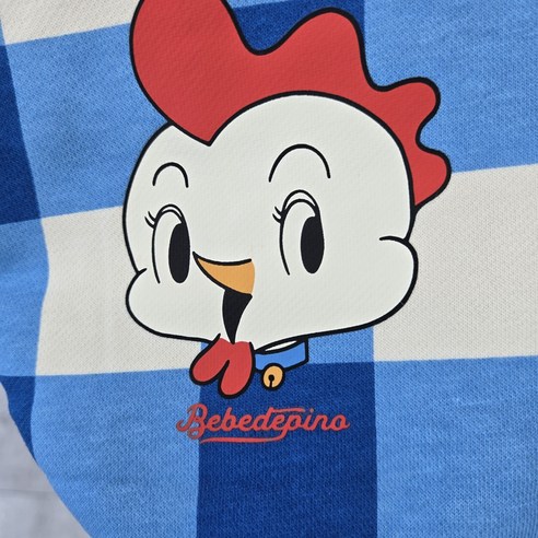 아기의 사랑스러움을 더하는 베베드피노 레꼴 베이비 체크 맨투맨