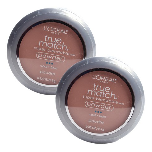 로레알파리 트루 매치 슈퍼-블렌더블 파우더 9.5g, Shell Beige, 2개