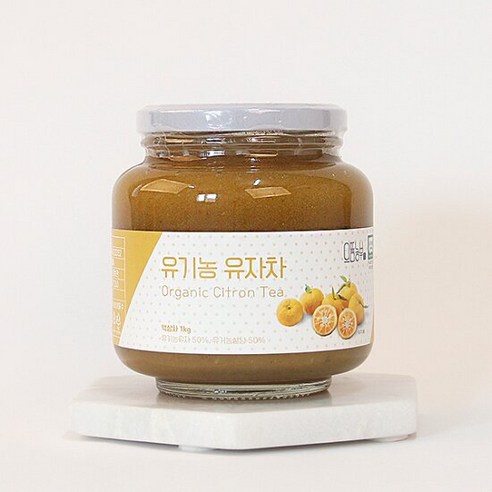 유기농 유자차 1kg, 1개
