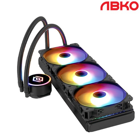앱코 NCORE 수냉 RGB CPU 쿨러, L360