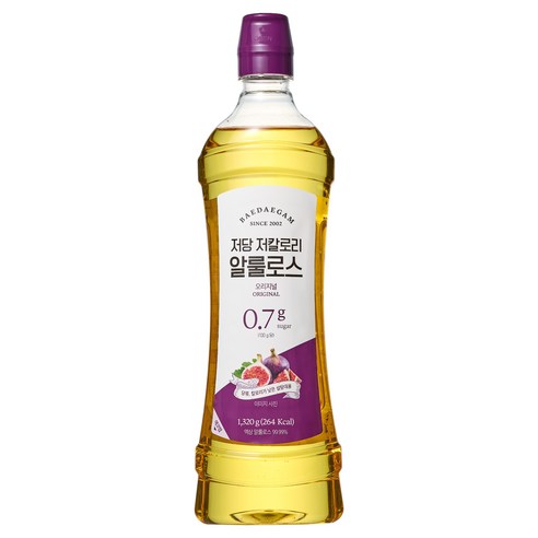 배대감 저당 저칼로리 알룰로스 오리지널, 1개, 1.32kg