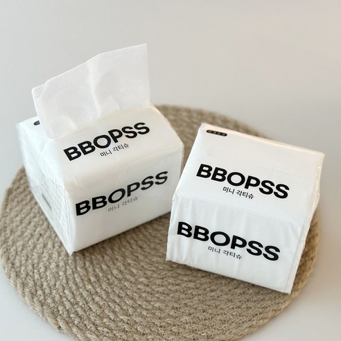 부드러움이 일상에 스며드는 티슈갤러리 4겹 미니 각티슈