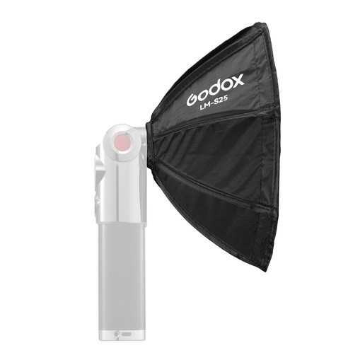 고독스 Lux Master 레트로 카메라 플래시, Godox Lm-S25 소프트박스