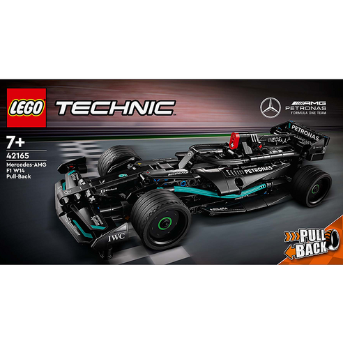 질주 본능을 깨우는 레고 테크닉: Mercedes AMG F1 W14 E Performance Pull Back 리뷰 d1f14p
