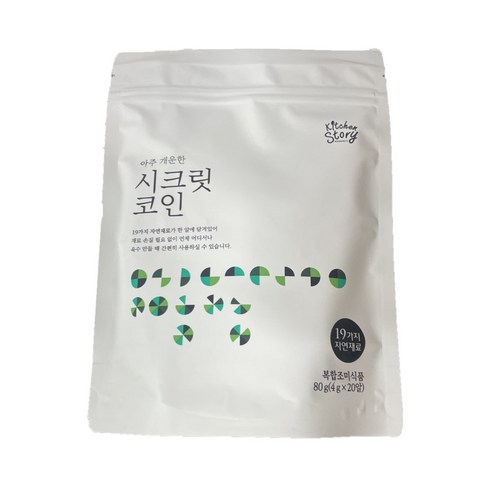 빅마마 이혜정 시크릿코인 개운한맛 80g 1팩 빅마마코인육수 빅마마 이혜정 시크릿코인 개운한맛 80g 1팩 빅마마코인육수