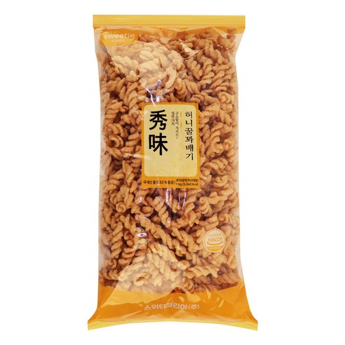 삼천리 허니꿀꽈배기, 1kg, 2개