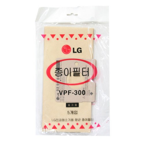 LG전자 진공청소기 정품 먼지봉투필터 V-C601AQ V-C607Q V-C607Q V-C606AT V-C604AT V-C603AQ V-C602AQ, 1개