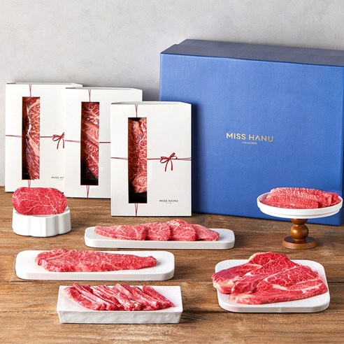 한우의 진髄를 선물하세요: 1++(9)한우 선물세트 구이모듬