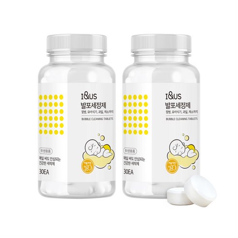 아이앤어스 1종 발포 주방세정제 30p, 120g, 2개