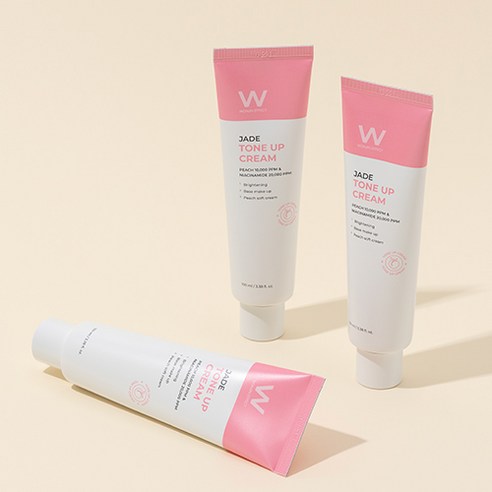 원진이펙트 제이드 톤업 크림은 주름개선 기능성과 피부 톤업 효과를 동시에 가진 화장품입니다.