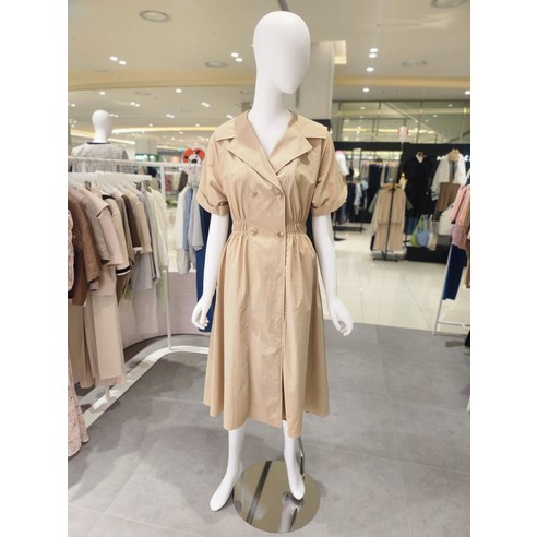 올리브데올리브 세라 카라 더블 버튼 원피스YW3Mo342(216921 )