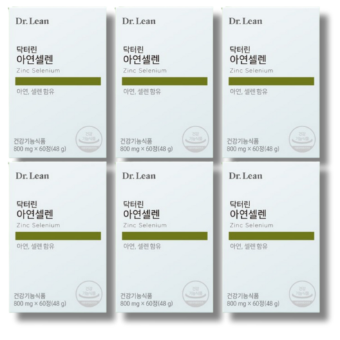 닥터린 아연셀렌, 360정, 3개