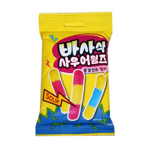 바사삭 사우어 웜즈 - 츄잉젤리 | 쿠팡