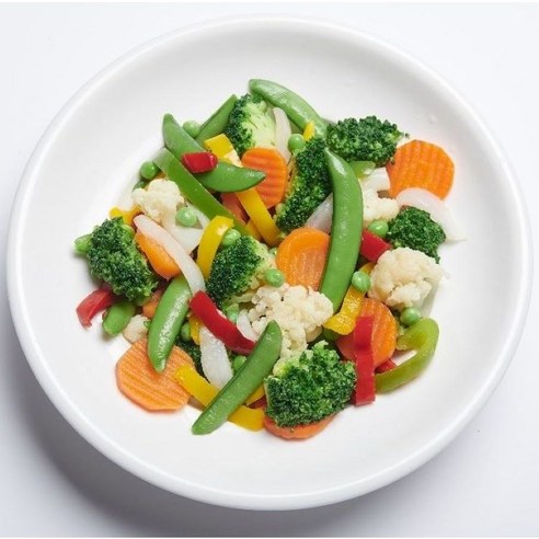 냉동 혼합야채 9종(볶음용 카레용 양식용 렌지용야채 서양요리용 가니쉬용) 1KG X 2봉, 2개
