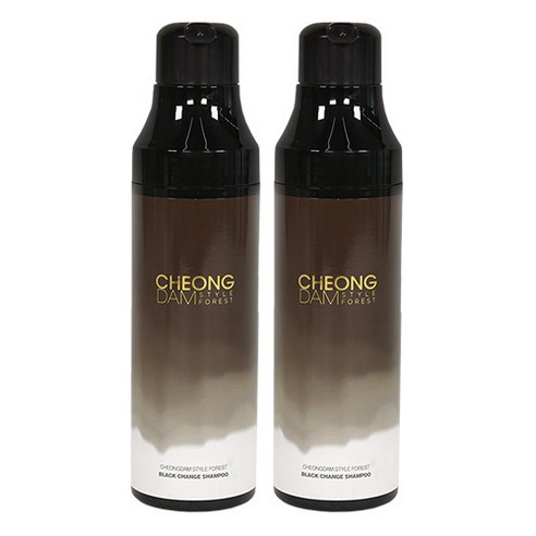 청담스타일 포레스트 블랙체인지 샴푸 200ml 자연갈색, 2개