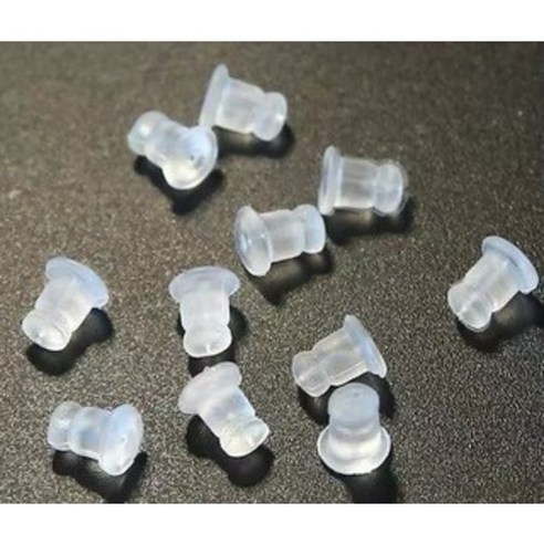 KORELAN 귀이 귀이 귀마개 귀마개 투명 플라스틱 귀마개 DIY 귀이 액세서리 부품