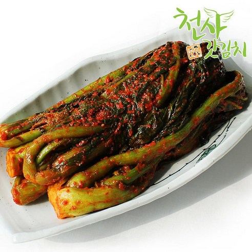 톡 쏘는 맛에 반하는 인생 갓김치! 45년 전통 여수 돌산 달인 천사 갓김치 솔직 후기 천사갓김치