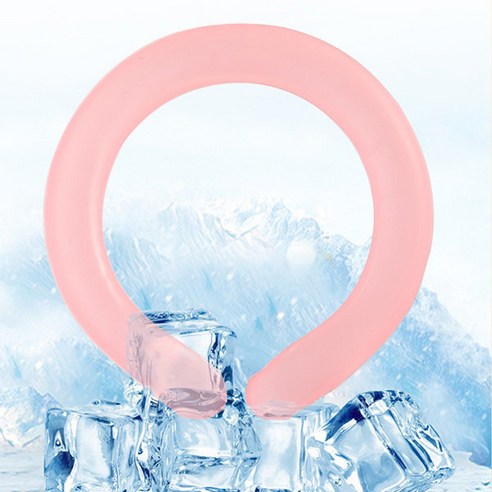 블루왕 쿨 스카프 아이스 넥밴드 넥쿨러 NC-101, 핑크