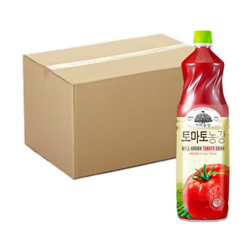 가야농장 토마토 1.5L x 12개입