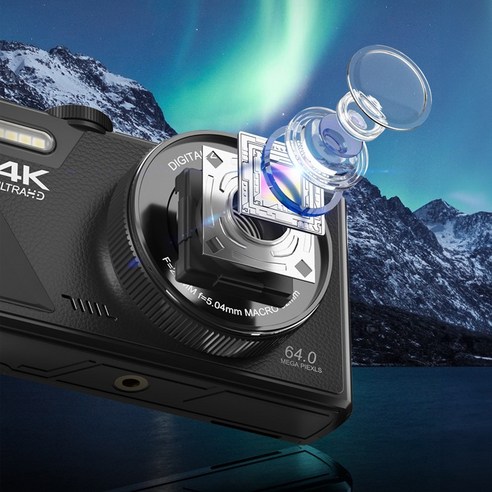 6400만 화소, 4K UHD, 셀프 촬영까지 완벽 지원하는 RUN기술 WIFI 셀카 카메라!