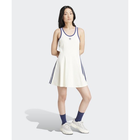 아디다스 ADIDAS 탱크탑 드레스 화이트 / IR7468