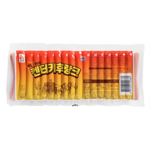 사조 빅켄터키후랑크1kg, 9개, 1kg