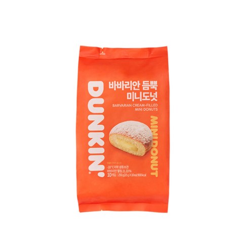 던킨 바바리안 듬뿍 미니도넛 25g x 10개입, 10개