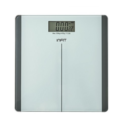 인핏 민트 스트라이프 디지털 체중계, SM-100