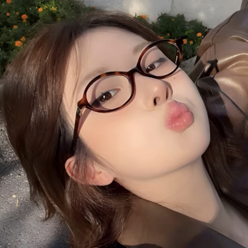 샤콘 긱시크 오벌 뿔테 안경 선글라스 리뷰 호피안경