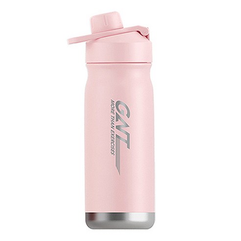 포터블 스포츠물통 자전거 물병, 핑크, 1개, 550ml