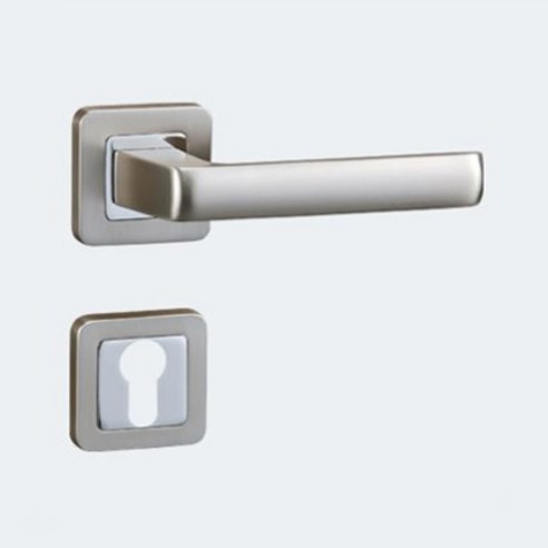 도무스 모티스락 레버 M2712NI 모티스 방문손잡이 도무스 모티스레버 방문고리 안방 화장실 중문 문손잡이, 72x50, 72x55, 1개