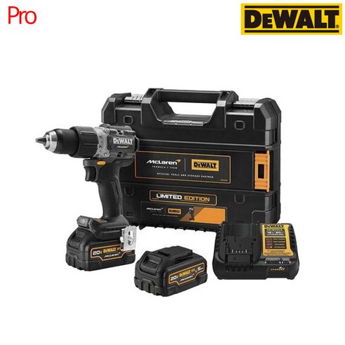 [디월트] DCD85MP2GT / 20V MAX XR BL 프리미엄 컴팩트 햄머 드릴드라이버 (DCB184G x2), 1개