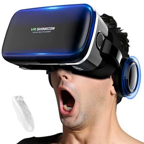 나혼자산다vr 헤드셋 김대호VR 3D 헤드셋 고글 게임, GO2ED(게임컨트롤러+데이터 케이블+헤드셋)