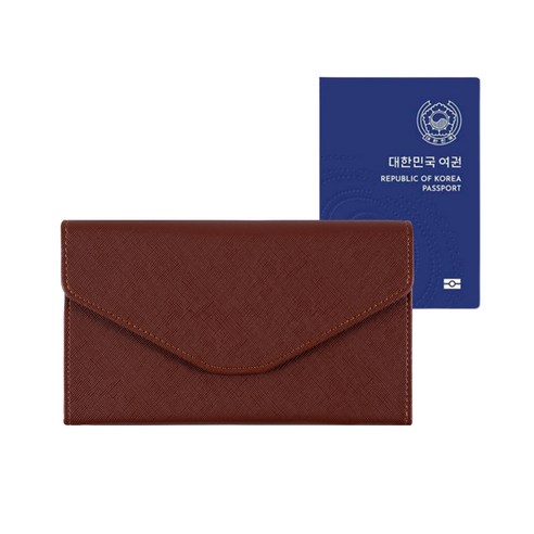 글루디 RFID 차단 여권케이스 가죽 여권 지갑 파우치