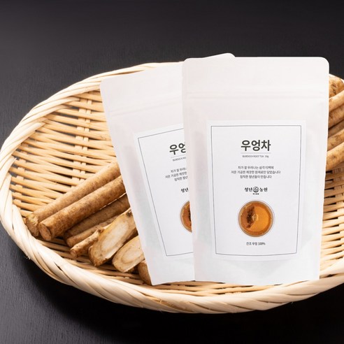 청년농원 저온가공 우엉차 삼각티백, 50개입, 2개, 1g