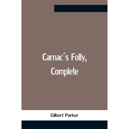 (영문도서) Carnac''S Folly Complete Paperback, Alpha Edition, English, 9789354758355