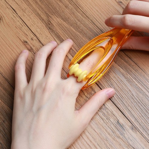 언제 어디서든 뻐근한 손을 시원하게, 휴대용 손가락 마사지기